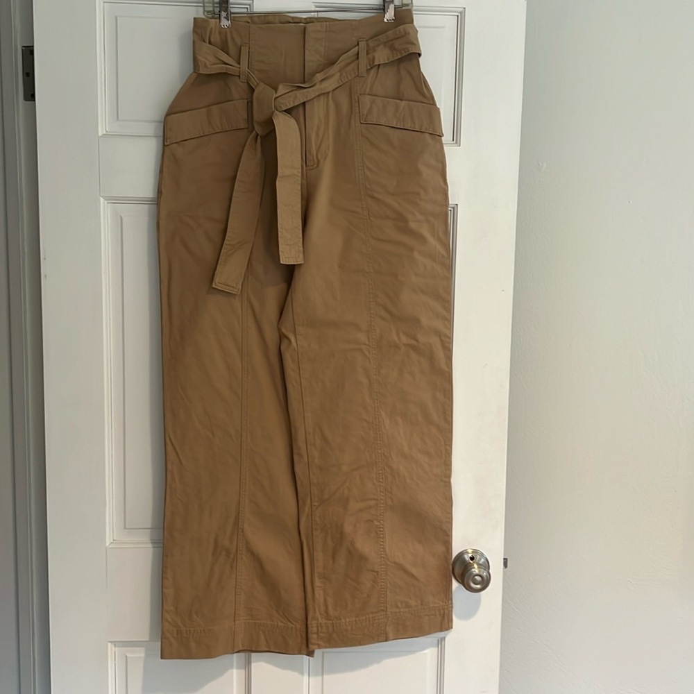 A New Day tan wide legged pants